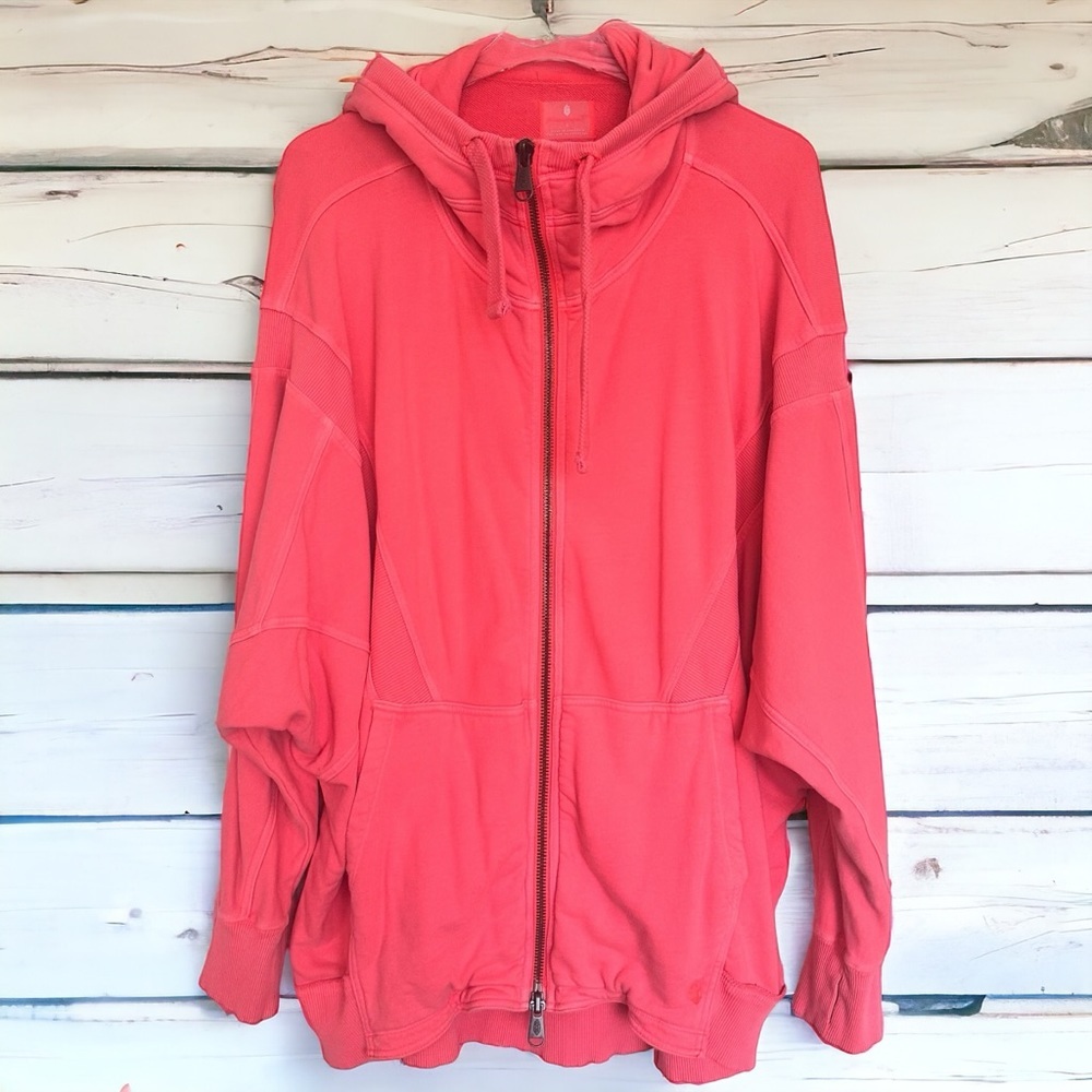 🔶SOLD🔶Free People All Your Love Solid Hoodie Large - Picture 2 of 8